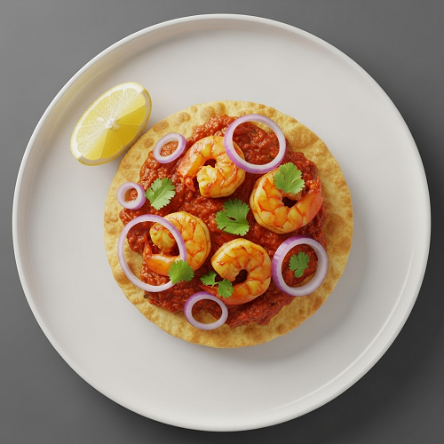 Prawn Poori Starter 