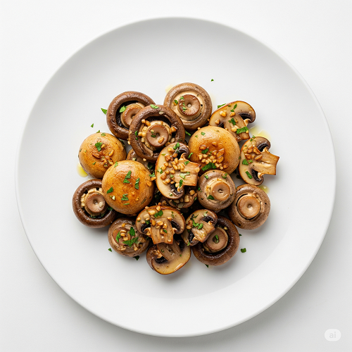 Spiced Mushrooms (v) Starter 
