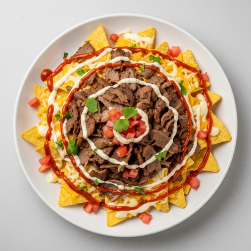 Donner Meat Nachos 