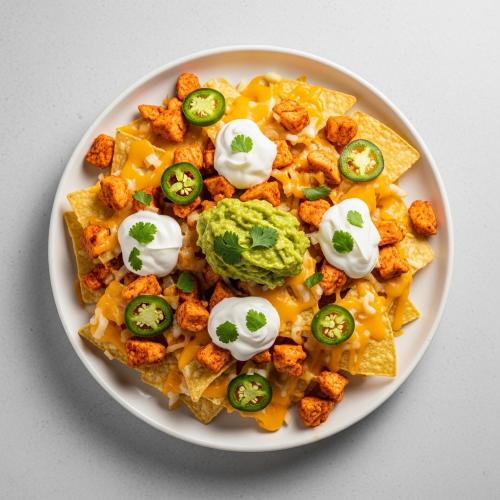 Spicy Chicken Nachos 