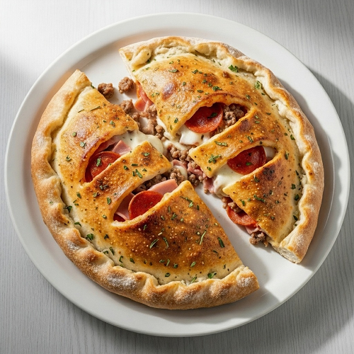 Mixed Meat Calzone 