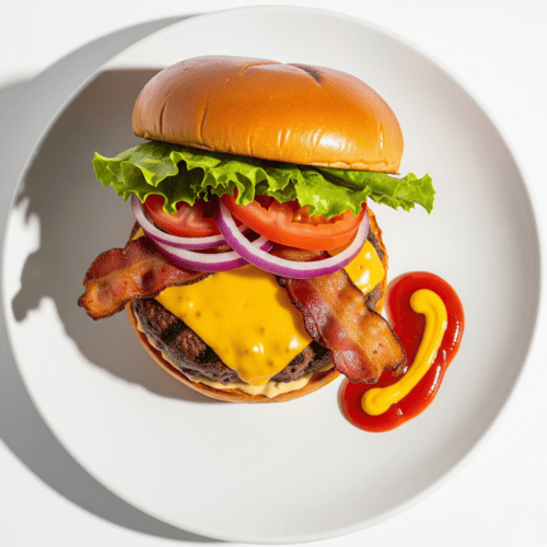 Bacon Cheese Doubler Burger 